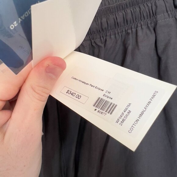 NEW John Elliott Himalayan Pants in Eclipse Size Medium - Picture 3 of 4